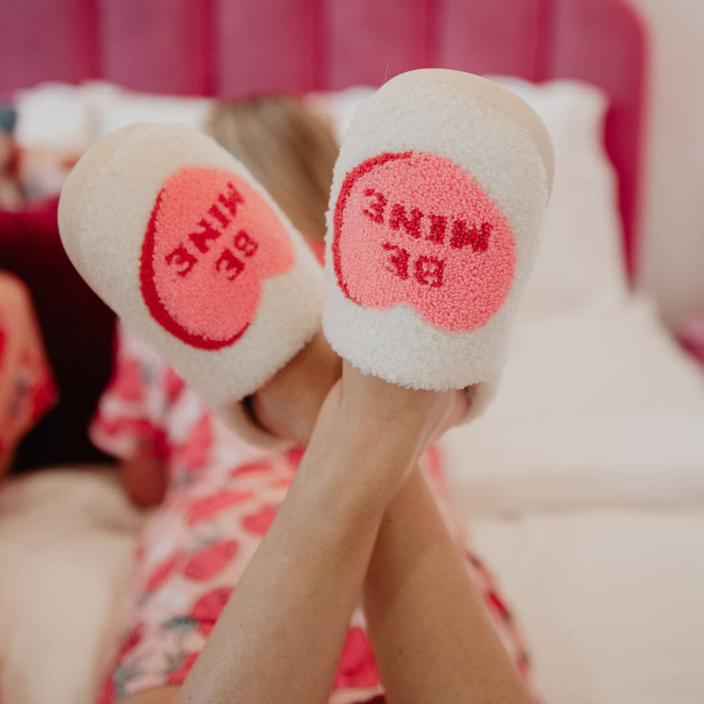 Katydid - "Be Mine" Candy Valentine's Slippers